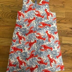 Tommy bahama girls Lobster Print Sleeveless Dress